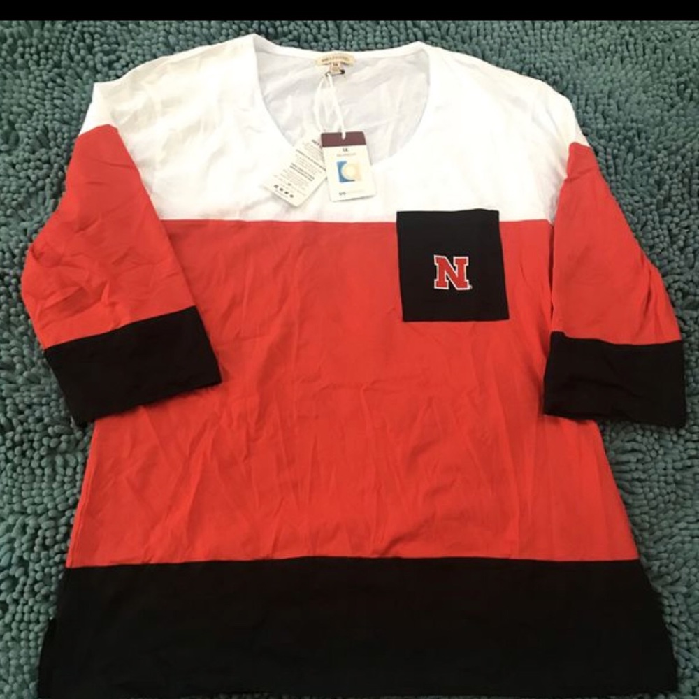 UG Apparel  Nebraska Cornhuskers  NCAA Colorblock